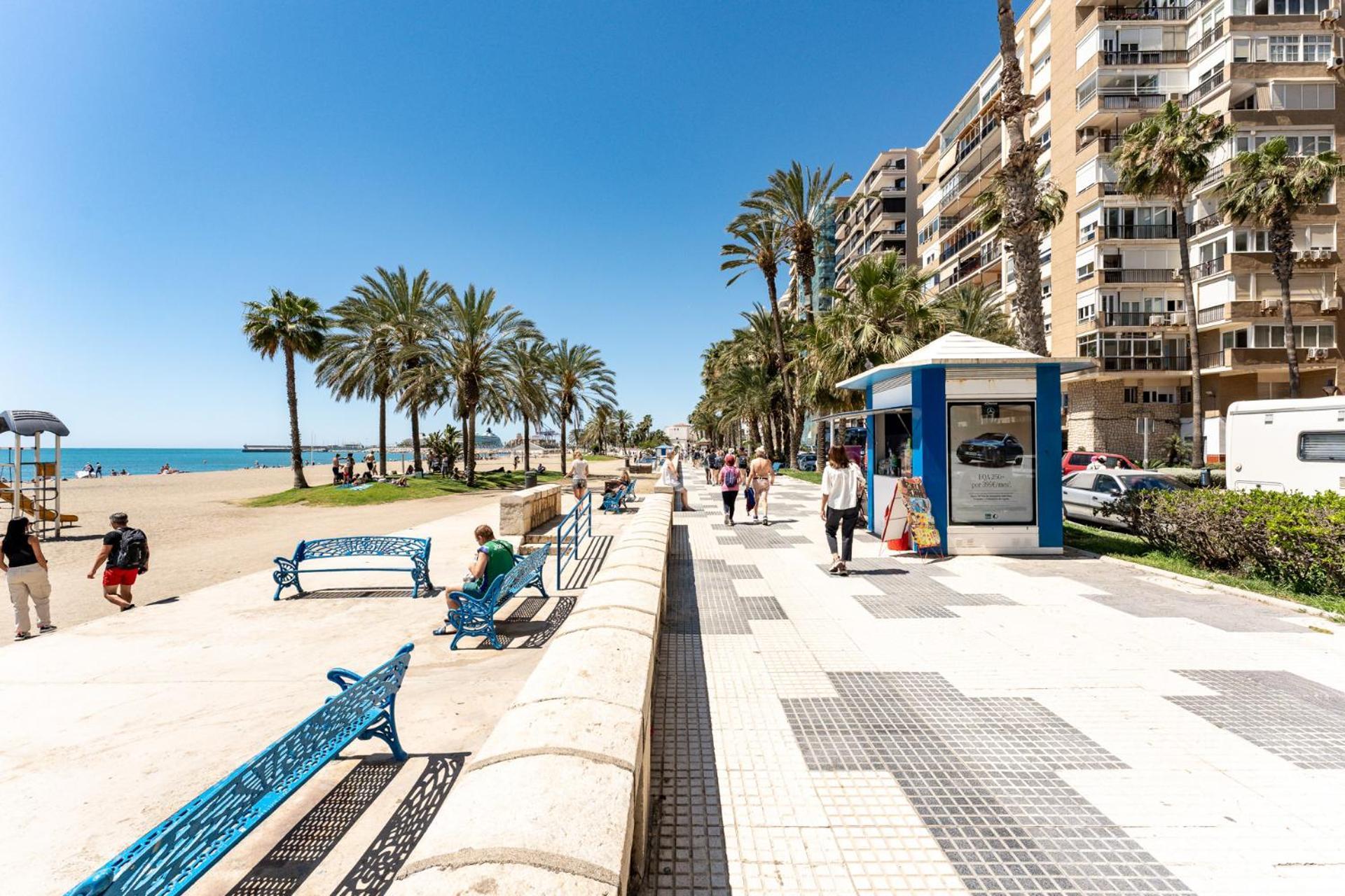Malagasuite Malagueta Beach & Sun Экстерьер фото